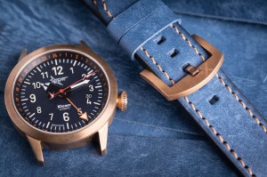 Xicorr Spark GMT NOVAX bronze / men's bronze pilot's watch