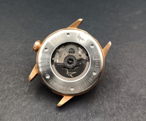 Xicorr Spark GMT NOVAX bronze / men's bronze pilot's watch