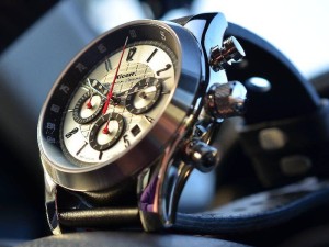 Syrena Sport SLr (Silver Red Hands) | zegarek męski | srebrny