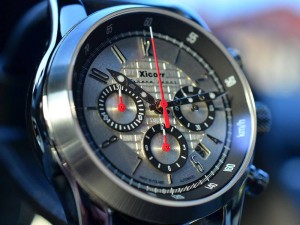 Syrena Sport SLr (Silver Red Hands) | zegarek męski | srebrny