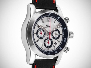 Syrena Sport SLr (Silver Red Hands) | zegarek męski | srebrny