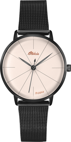 Błonie Zodiak Narcyz / Zodiak Ladies Narcissus / czarny zegarek żeński