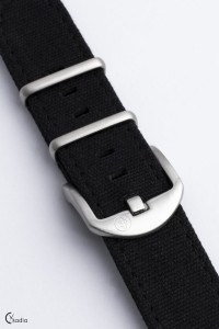 G. Gerlach Canvas strap 22 mm / black