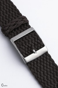 G. Gerlach Perlon strap 22 mm / brown