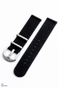 G. Gerlach Canvas strap 20 mm / black