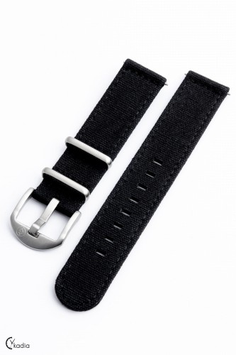 G. Gerlach Canvas strap 20 mm / black