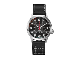 Xicorr Mistral BKr Black Red | Zegarek męski | Czarna tarcza | Czerwone detale | Polonez