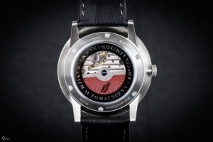 Błonie Polan 2 | Zegarek męski | Granatowa tarcza | Czarny skórzany pasek