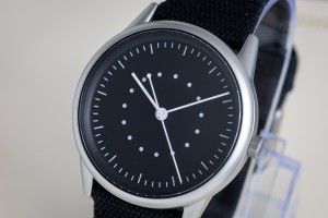 Mudita Moment Black | zegarek unisex wegański | czarny