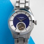 G. Gerlach Marszałek Piłsudski Turbillon | Limitowany zegarek męski | Niebieska tarcza | Open Heart