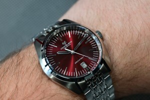 Zegarek VRATISLAVIA CONCEPTUM – ARCHITEKT V Automatic burgundowy