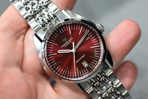 Zegarek VRATISLAVIA CONCEPTUM – ARCHITEKT V Automatic burgundowy