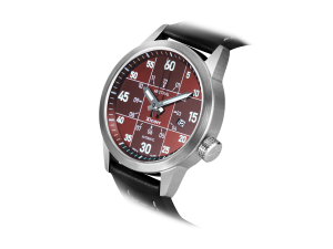 Xicorr MISTRAL BX / BordeauX men's watch claret polonez