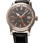 G. Gerlach Navigator Mk 3 GMT | zegarek męski | grafitowa tarcza 