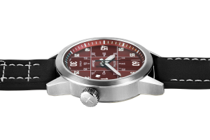 Xicorr MISTRAL BX / BordeauX men's watch claret polonez