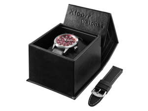 Xicorr MISTRAL BX / BordeauX men's watch claret polonez