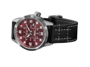 Xicorr MISTRAL BX / BordeauX men's watch claret polonez