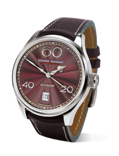 Zegarek unisex ALEXANDER SHOROKHOFF Guilloché AS.LA01-15 Automatyczny - 39 mm