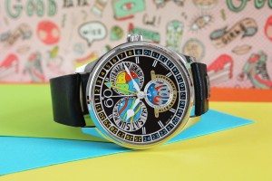 Zegarek męski ALEXANDER SHOROKHOFF Full Calendar Cadamomo Black AS.VK-CDMM4 - 43,5 mm