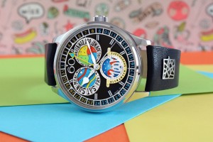 Zegarek męski ALEXANDER SHOROKHOFF Full Calendar Cadamomo Black AS.VK-CDMM4 - 43,5 mm