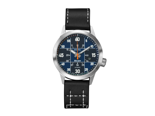 Xicorr MISTRAL NB Navy Blue / men's watch dark blue polonez