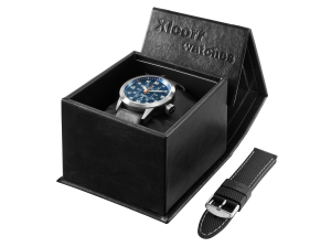 Xicorr MISTRAL NB Navy Blue / men's watch dark blue polonez
