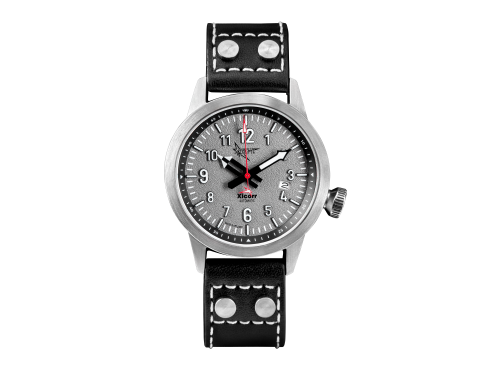 Xicorr Spark Light Grey (LG) / men's watch light grey Iskra Pilot