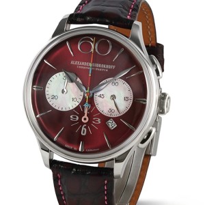 Zegarek męski ALEXANDER SHOROKHOFF Happy Second Orange - 42 mm - Limitowany