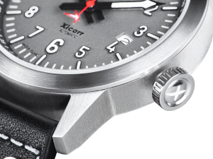 Xicorr Spark Light Grey (LG) / men's watch light grey Iskra Pilot