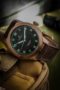 Zegarek męski VRATISLAVIA CONCEPTUM PRO-MILITARI DURUM Limitowany z Brązu 40 mm