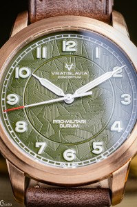 Zegarek męski VRATISLAVIA CONCEPTUM PRO-MILITARI DURUM Limitowany z Brązu 40 mm