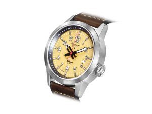 Xicorr Spark SanD (SD) / men's watch yellow Iskra Pilot