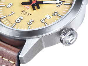 Xicorr Spark SanD (SD) / men's watch yellow Iskra Pilot