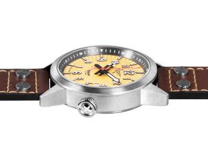 Xicorr Spark SanD (SD) / men's watch yellow Iskra Pilot