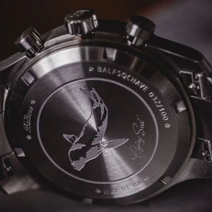 Balticus Flying Seal Latająca Foka BALFSQCHAVE zegarek męski | granatowa tarcza awenturyn, bransoleta + pasek