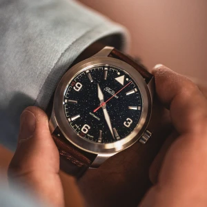 Balticus Flying Seal Latająca Foka BALFSAVE automatyczny zegarek męski | tarcza awenturyn | bransoleta + pasek 