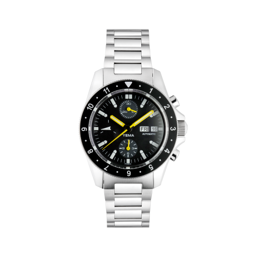 Zegarek męski YEMA Navygraf srebrny YNAV22CH.EN-AMS 