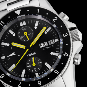 Zegarek męski YEMA Navygraf srebrny YNAV22CH.EN-AMS 