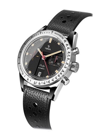 Zegarek męski YEMA Rallye 5 Turbo | Limitacja na pasku YRAL23-AAS  - 39 MM