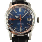 G. Gerlach Navigator Mk 3 GMT | zegarek męski | niebieska tarcza 