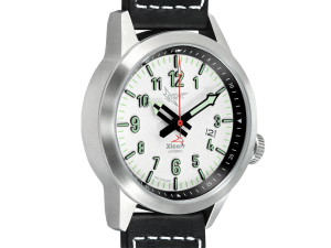 Xicorr Spark White (WH) | Zegarek męski | Biała tarcza | Iskra | Pilot