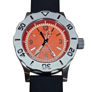 G. Gerlach Batyskaf | Zegarek męski | Pomarańczowa tarcza | Diver | Bathyscaphe