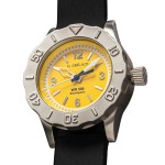 G. Gerlach Batyskaf | Zegarek męski | Żółta tarcza | Diver | Bathyscaphe