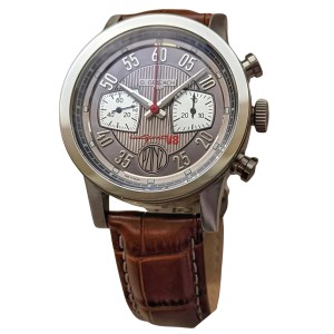 G. Gerlach Lux-Sport Chronograph men's watch leather strap