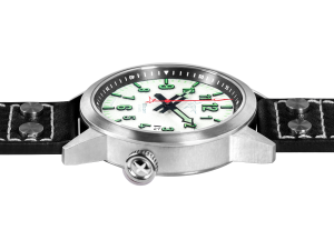 Xicorr Spark White (WH) | Zegarek męski | Biała tarcza | Iskra | Pilot