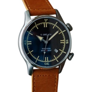 G. Gerlach Navigator | Zegarek męski | Grafitowa tarcza 