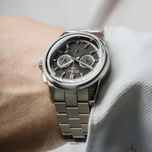 Zegarek męski Balticus Volans Chronograf (czarny) - BAL-VSCHBAC