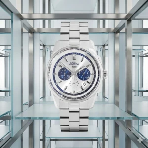 Zegarek męski Balticus Volans Chronograf (Srebrny) - BAL-VSCHSBU