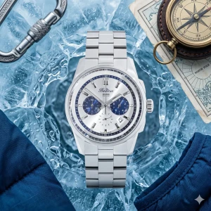Zegarek męski Balticus Volans Chronograf (Srebrny) - BAL-VSCHSBU
