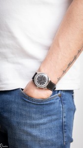 Zegarek męski YEMA Urban Field Czarny | YFLD23-40-AA64S - 40 mm